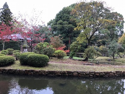 奈良国立博物館の庭園